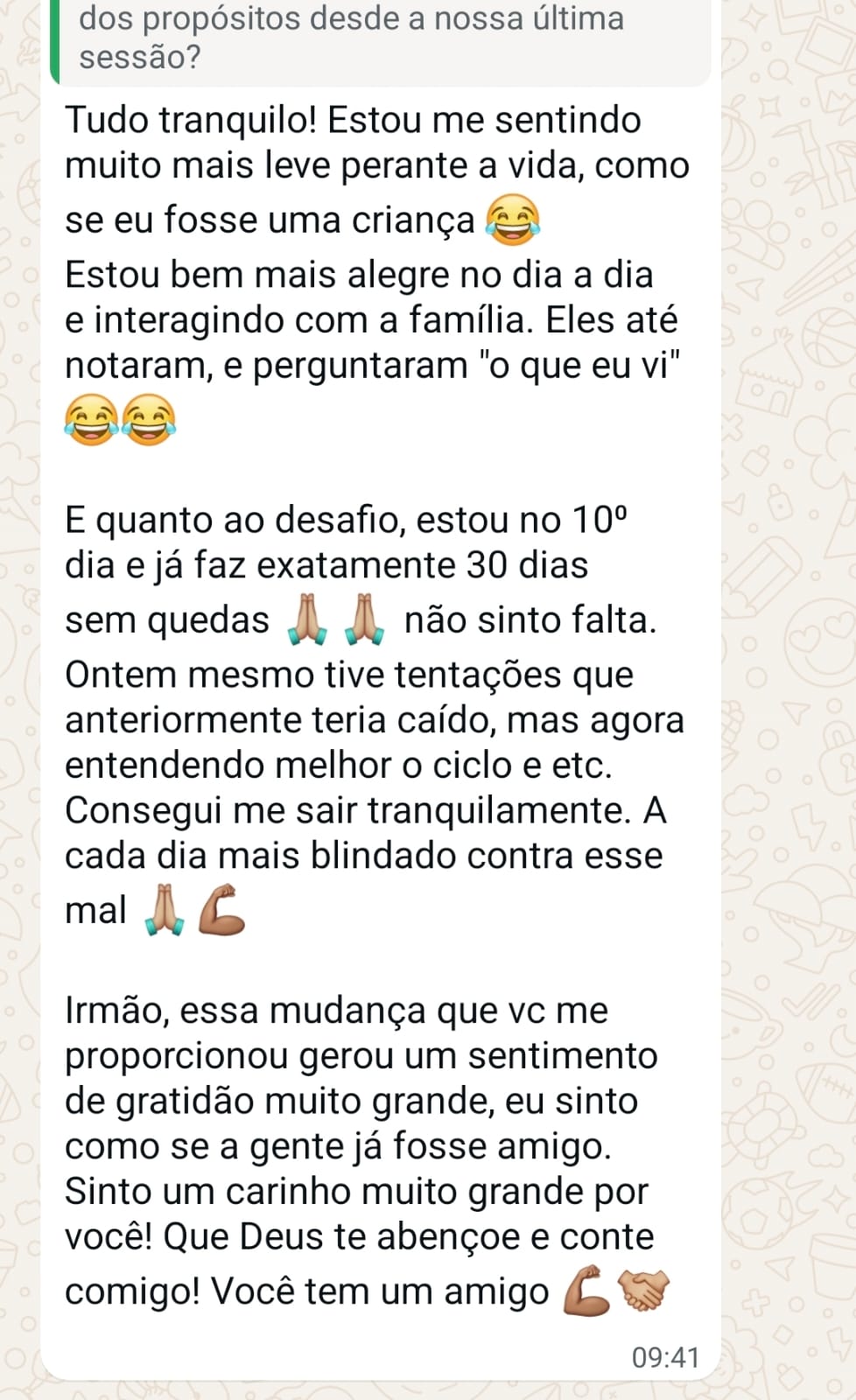 Depoimento 2 - Resultado real